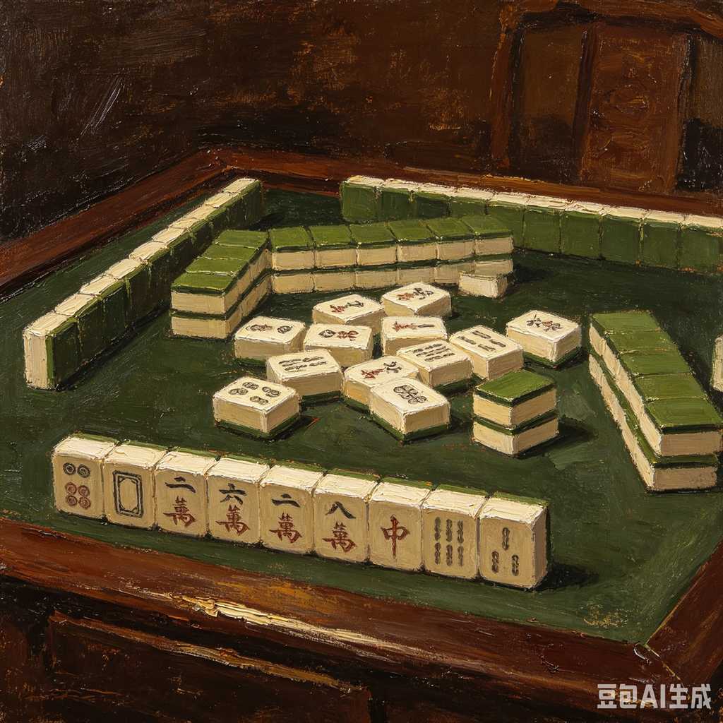 light mahjong storage pouch