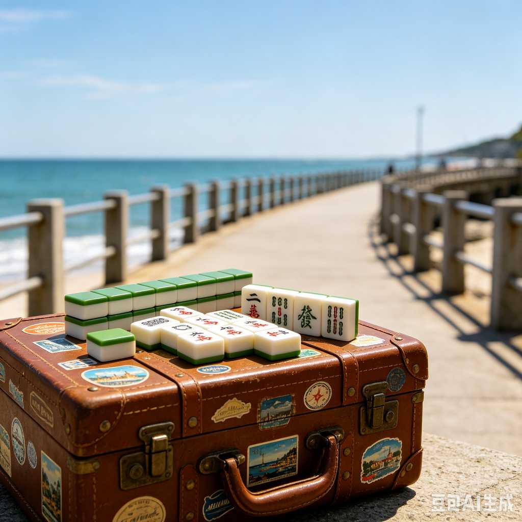 tourist souvenir mahjong set