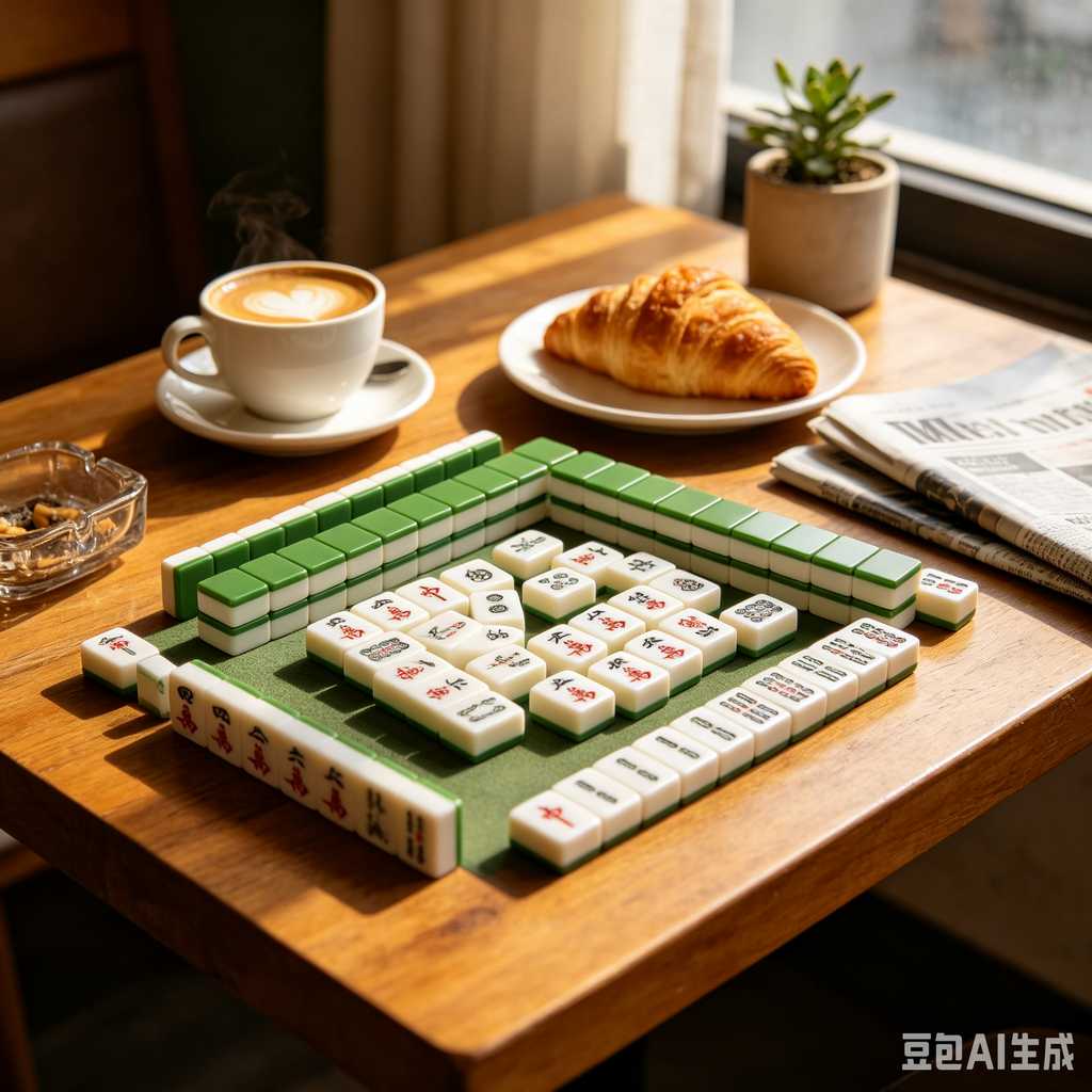 custom pattern art mahjong set