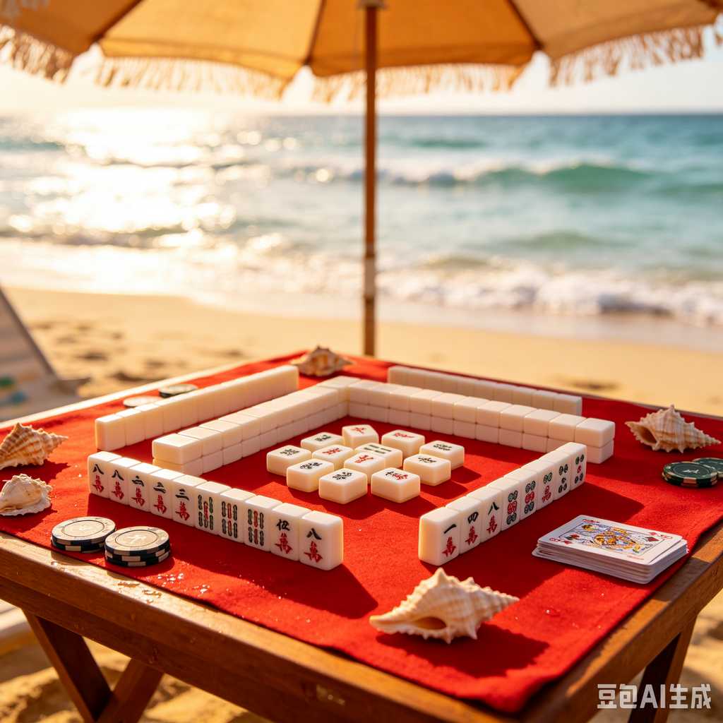 pastel color mahjong tiles